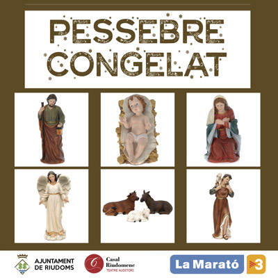 Teatre 'Pessebre Congelat', pastorets, Riudoms, 2021 Teatre 'Pessebre Congelat', pastorets, Riudoms, 2021