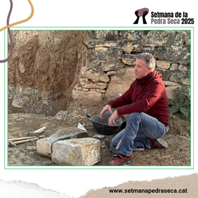 Setmana de la Pedra Seca: Conferència 'La tècnica de la pedra en sec, un patrimoni a preservar' amb F. Xavier Solé Setmana de la Pedra Seca: Conferència 'La tècnica de la pedra en sec, un patrimoni a preservar' amb F. Xavier Solé