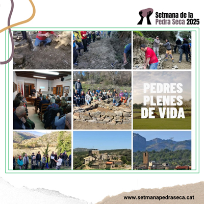 Setmana de la Pedra Seca: documental 'Pedres plenes de vida' 