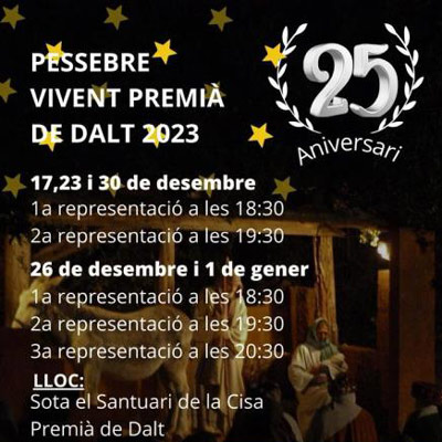 Pessebre vivent de Premià de Dalt 2023 Pessebre vivent de Premià de Dalt 2023