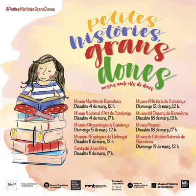 Cicle 'Petites històries, grans dones', 8M, Dia Internacional de la Dona, 2023
