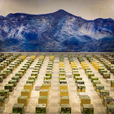 Exposició 'Lo que nos dicen las piedras' de Nu Díaz Exposició 'Lo que nos dicen las piedras' de Nu Díaz