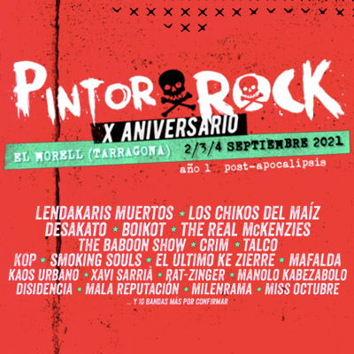 PintorRock, El Morell, 2021 PintorRock, El Morell, 2021