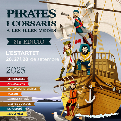 Pirates i Corsaris a les Illes Medes - L'Estartit 2025 Pirates i Corsaris a les Illes Medes - L'Estartit 2025