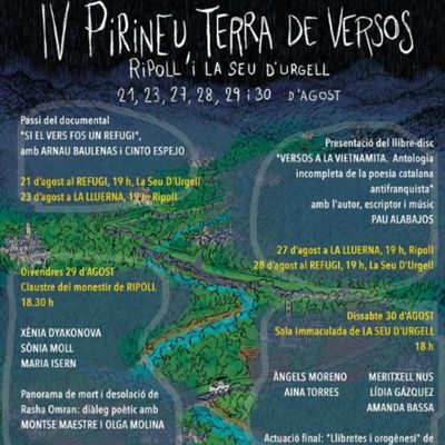 IV Pirineu, terra de versos, Pirineu Terra de versos, 2025 IV Pirineu, terra de versos, Pirineu Terra de versos, 2025