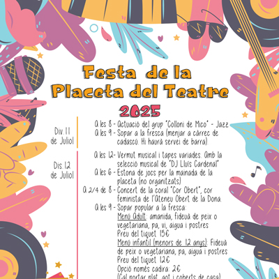 Festa de la Placeta del Teatre, Banyoles, 2025