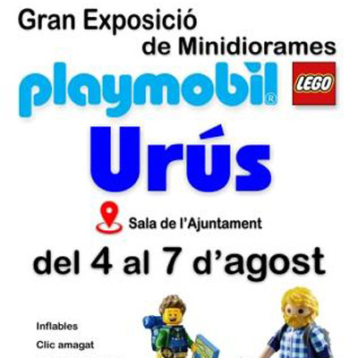 Gran exposició de minidiorames Playmobil - Urús 2022 Gran exposició de minidiorames Playmobil - Urús 2022