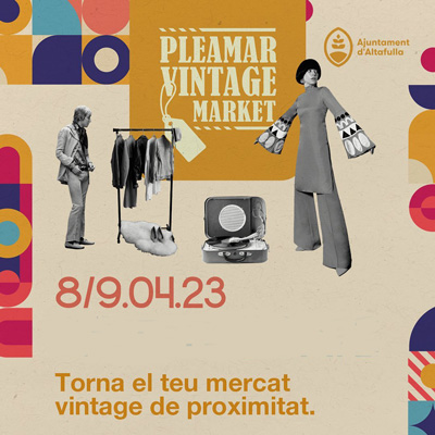 Pleamar Vintage Market, Altafulla, 2023 Pleamar Vintage Market, Altafulla, 2023