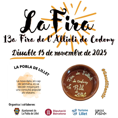 Fira de l'Allioli de Codony a la Pobla de Lillet, 2025 Fira de l'Allioli de Codony a la Pobla de Lillet, 2025