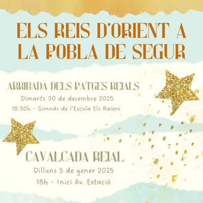 Cavalcada de Reis a la Pobla de Segur, 2025