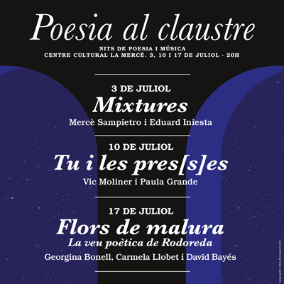 Poesia al Claustre, Girona, 2024 Poesia al Claustre, Girona, 2024
