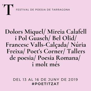 Festival Poetitza't a Tarragona, 2019
