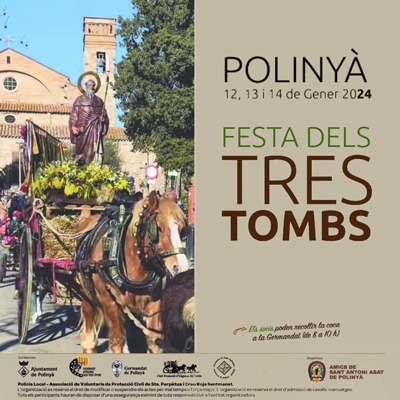 Festa dels Tres Tombs a Polinyà, 2024
