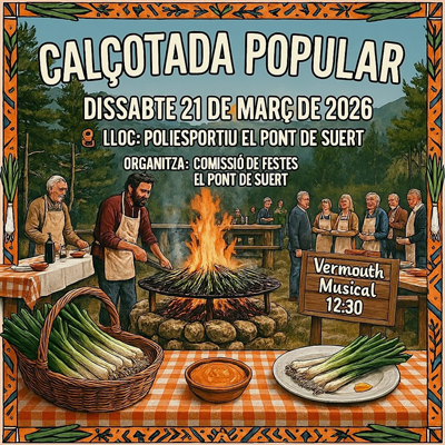 Calçotada Popular al Pont de Suert, 2026 Calçotada Popular al Pont de Suert, 2026