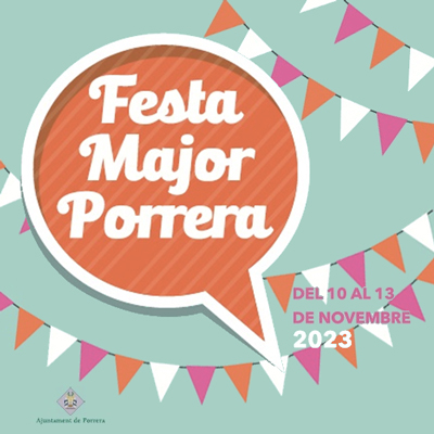 Festa Major de Porrera, 2023
