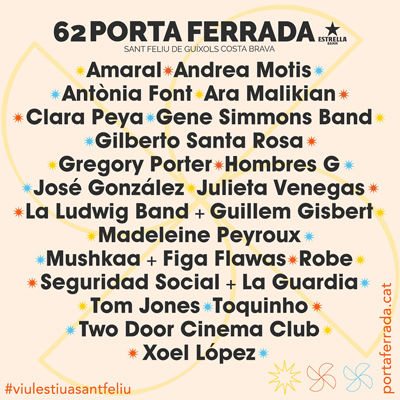 Festival Porta Ferrada - Sant Feliu de Guíxols 2024 Festival Porta Ferrada - Sant Feliu de Guíxols 2024