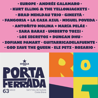 Festival Porta Ferrada - Sant Feliu de Guíxols 2025
