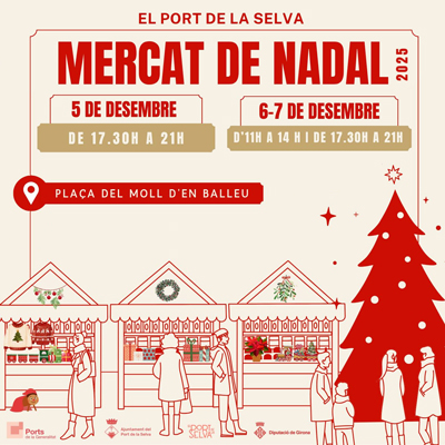 Mercat de Nadal del Port de la Selva, 2025