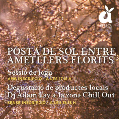 Posta de sol entre ametllers florits, Arbeca en Flor, 2022 Posta de sol entre ametllers florits, Arbeca en Flor, 2022