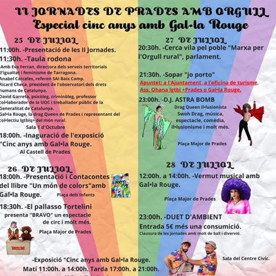 Prades amb orgull, Prades, 2024