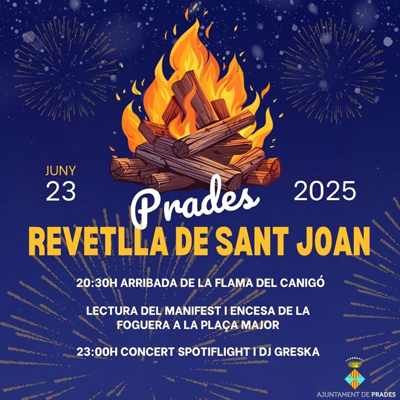 Revetlla de Sant Joan a Prades, 2025