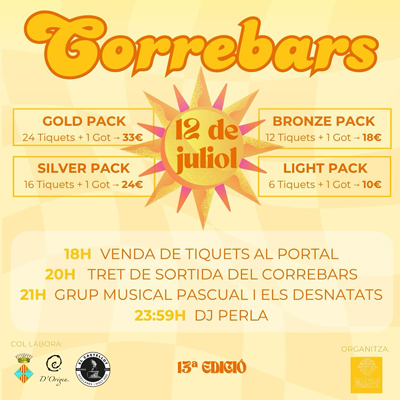 Correbars de Prades, 2025 Correbars de Prades, 2025