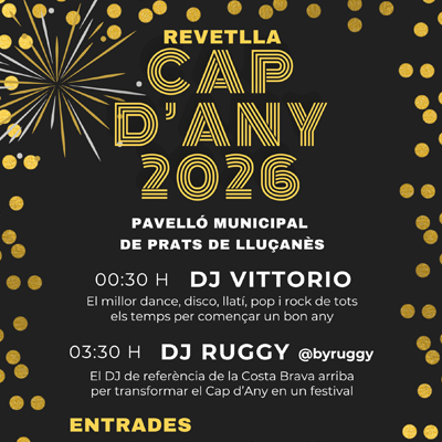 Revetlla de Cap d'Any a Prats de Lluçanès