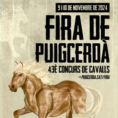 Fira de Puigcerdà i 43è Concurs de Cavalls, 2024 Fira de Puigcerdà i 43è Concurs de Cavalls, 2024