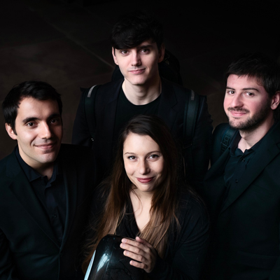 Quartet atenea, gil sisquella, raul campos, bernat santacana, ariadna chmelik, 2025 Quartet atenea, gil sisquella, raul campos, bernat santacana, ariadna chmelik, 2025