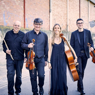 Quartet Prysma. Xesco Grau, Joan Sancho, Eduard Boleda i Marta Llona