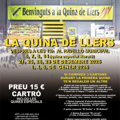 Quines de Llers 2025, Quines de Llers, 2025, Llers, Quina de Llers, Quines de Llers 2025, Quines de Llers, 2025, Llers, Quina de Llers,