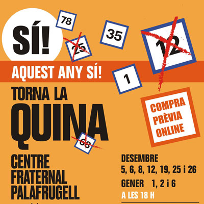Quina Nadalenca - Centre Fraternal - Palafrugell 2021 Quina Nadalenca - Centre Fraternal - Palafrugell 2021