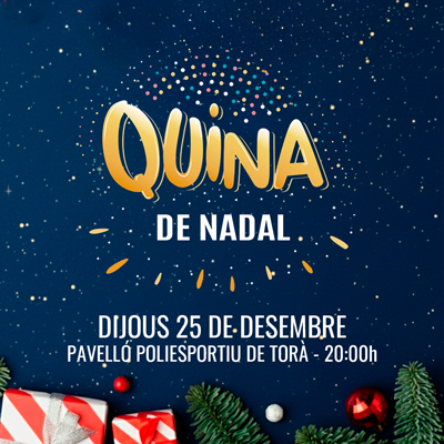 Quina de Nadal de Torà, 2025 Quina de Nadal de Torà, 2025