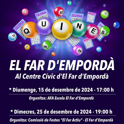 Quines - El Far d'Empordà 2024 Quines - El Far d'Empordà 2024