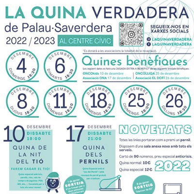 Quines de Palau-Saverdera, Nadal, 2022