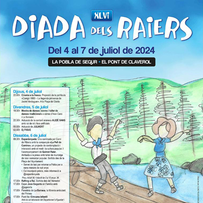 XLVI Diada dels Raiers, Raiers, la Pobla de Segur, 2024