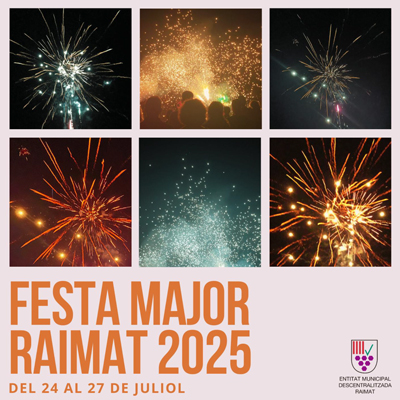 Festa Major de Raimat, 2025