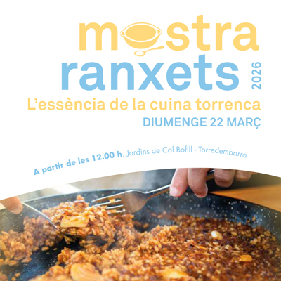 Mostra Ranxets, la cuina de Torredembarra, 2026 Mostra Ranxets, la cuina de Torredembarra, 2026