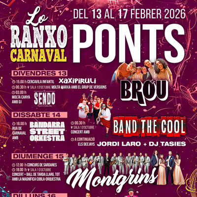 Lo Ranxo, Carnaval de Ponts, 2026