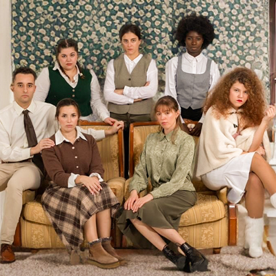 Teatre 'La ratera, d'Agatha Christie' de La Diana. Escola de Teatre i Teatre Musical