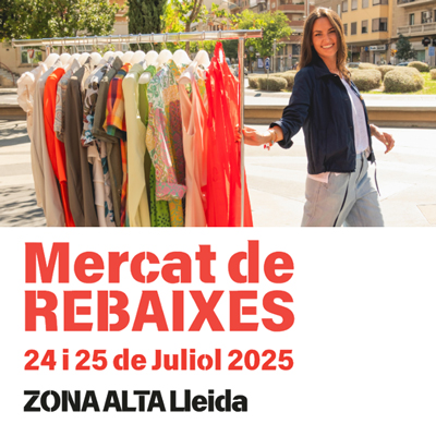 Mercat de les Rebaixes a la Zona Alta de Lleida, 2025