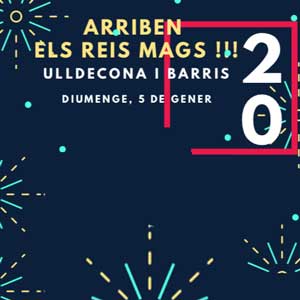 Arriben els Reis Mags a Ulldecona - 2020