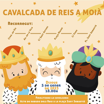 Cavalcada de Reis a Moià 2023 Cavalcada de Reis a Moià 2023