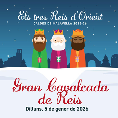 Cavalcada de Reis a Caldes de Malavella, 2026 Cavalcada de Reis a Caldes de Malavella, 2026