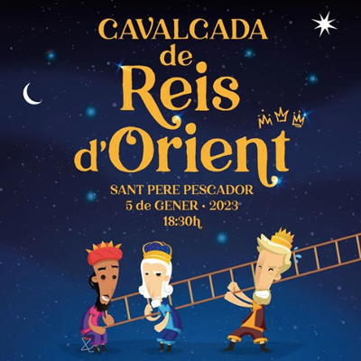 Cavalcada de Reis a Sant Pere Pescador, 2023 Cavalcada de Reis a Sant Pere Pescador, 2023