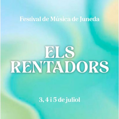 Festival Els Rentadors, Juenda, 2025 Festival Els Rentadors, Juenda, 2025