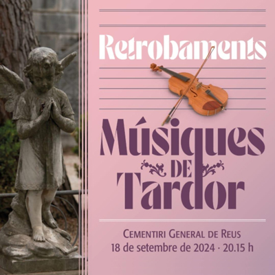 Concert 'Retrobaments', Cementiri General de Reus, 2024 Concert 'Retrobaments', Cementiri General de Reus, 2024