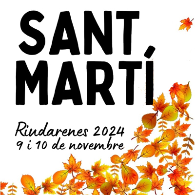 Festivitat de Sant Martí a Riudarenes, 2024