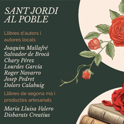 Diada de Sant Jordi a Riudecanyes, 2026 Diada de Sant Jordi a Riudecanyes, 2026