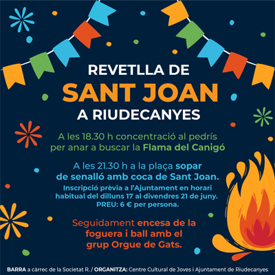 Revetlla de Sant Joan a Riudecanyes, 2024 Revetlla de Sant Joan a Riudecanyes, 2024